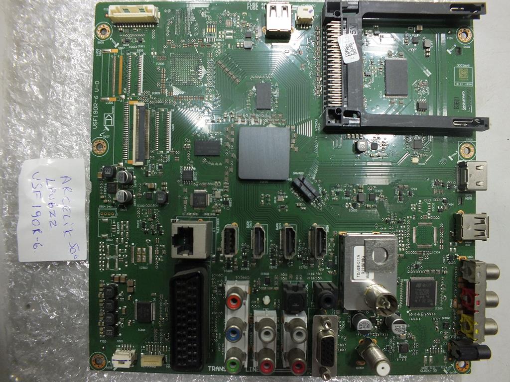 LPU6ZZ- VSF190R-6- VSF190R-6 V0- MAIN BOARD- CHI MEI- V500HJ1-LE1- 44-D083932- BEKO B50-LEL-2B